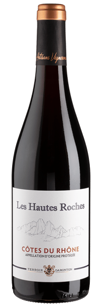 Les Hautes Roches Côtes du Rhône - 2019 - Terroir Daronton Rhonea -  Französischer Rotwein hier online kaufen bei