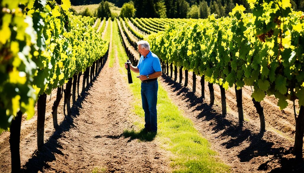 Blend-Techniken im Weinbau